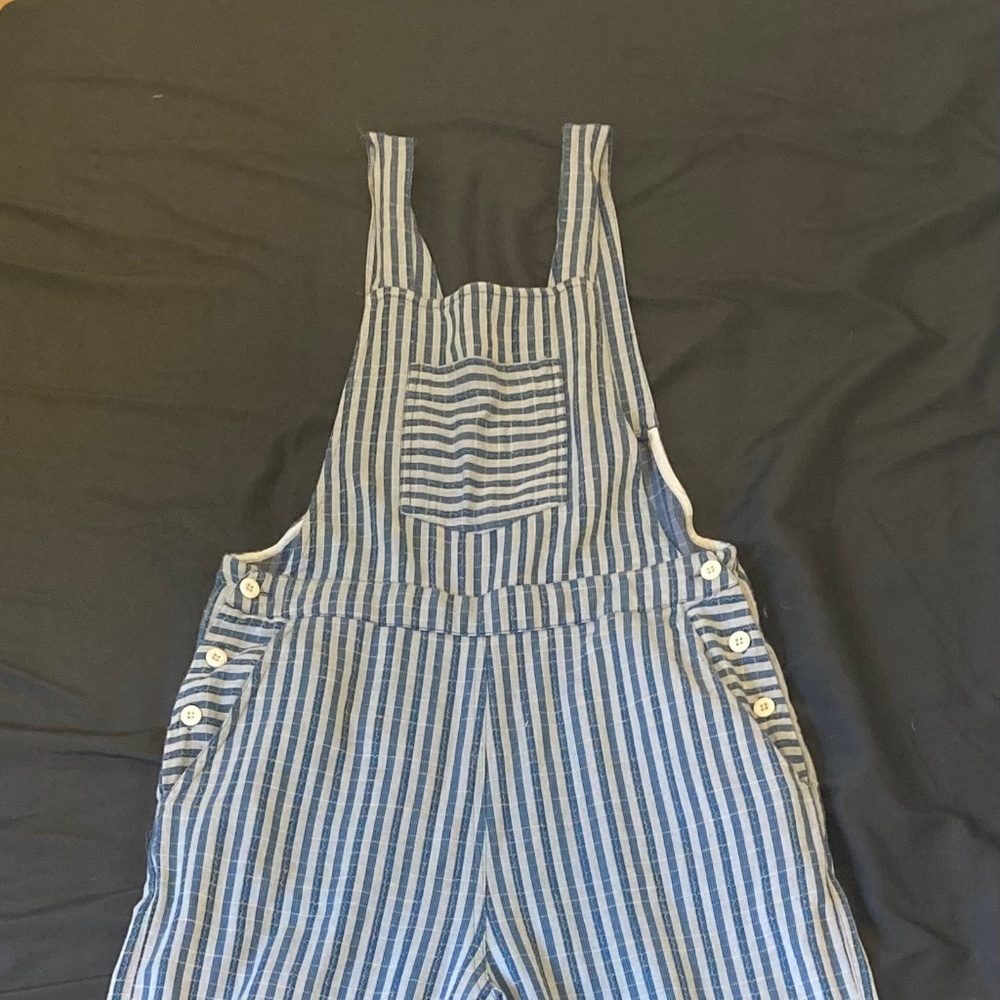 Ace and Jig Printed Square Neck Overalls
